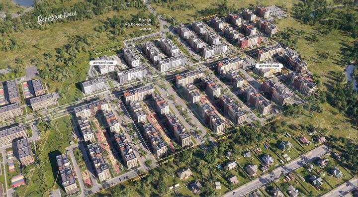 2-к. квартира, 52,9 м², 2/5 эт.