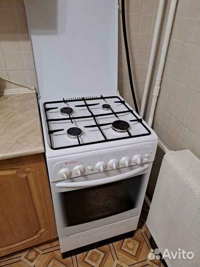 Газовая плита бу Гефест с грилем