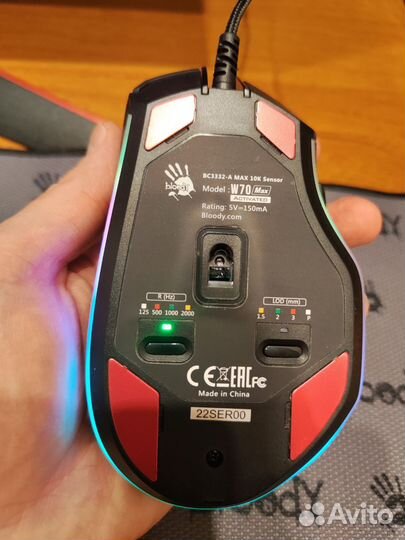 Игровая мышь bloody w70 max