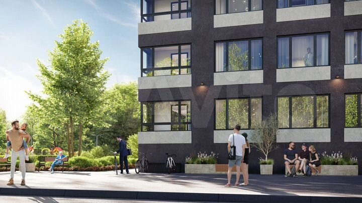 2-к. квартира, 60 м², 10/25 эт.