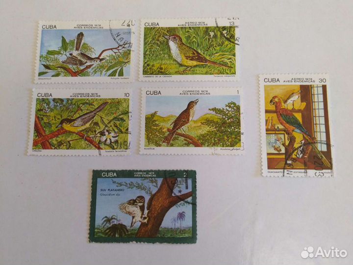 Марки набор cuba