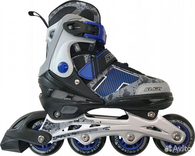 Ролики tech team Azart синий Lip141