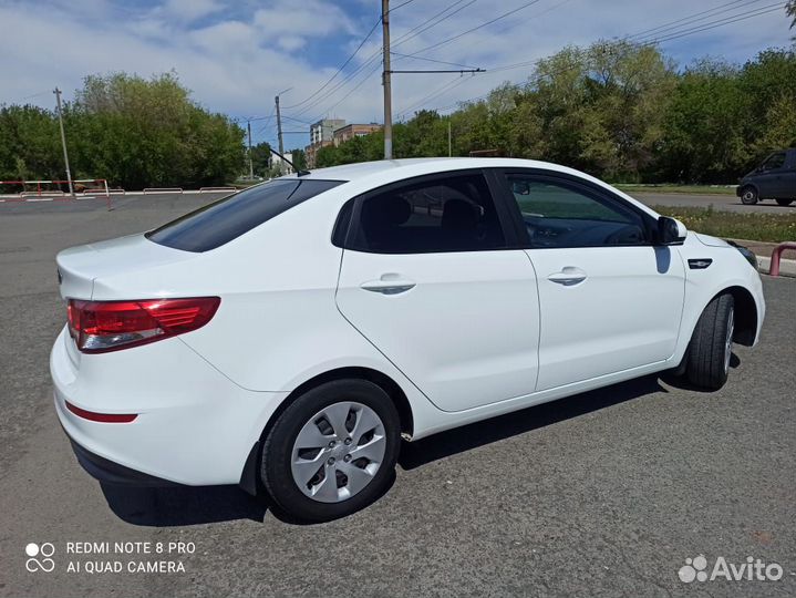 Kia Rio 1.4 МТ, 2016, 68 600 км