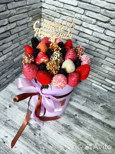 Клубника в бельгийском шоколаде