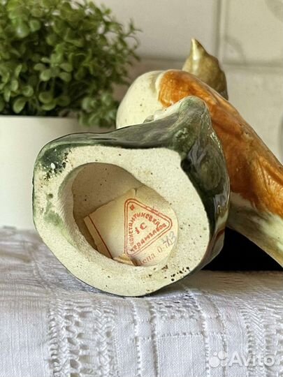 Голубка, майолика, СССР