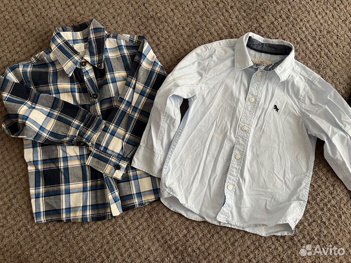 Рубашки, брюки на мальчика