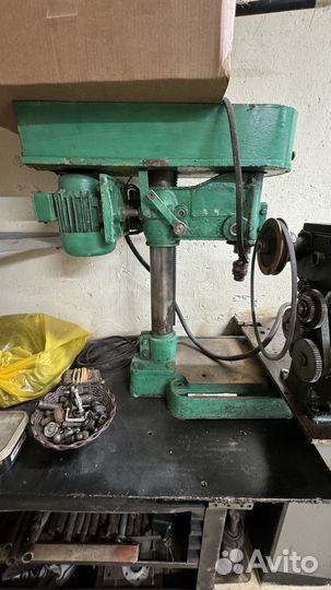 Сверлильный станок советский