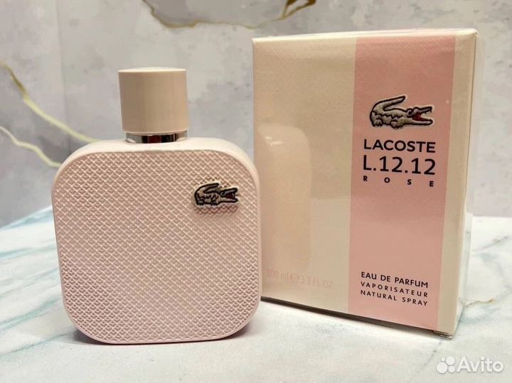 Lacoste L.12.12 Rose, 100ml, люкс