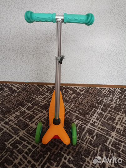 Самокат детский трехколесный бу