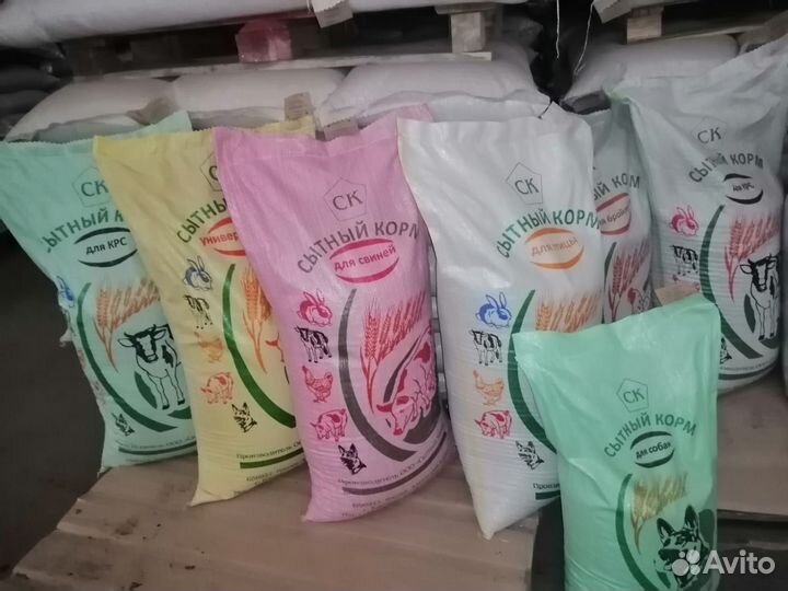 Комбикорм для цыплят старт, рост