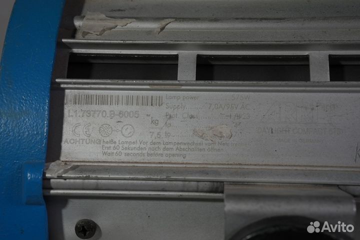 Прибор постоянного света arri HMI 575W