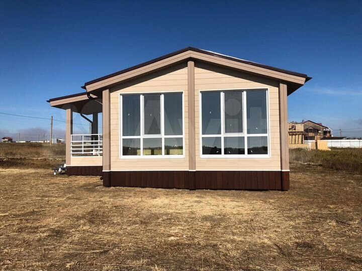 Дом 57 м² на участке 8 сот.