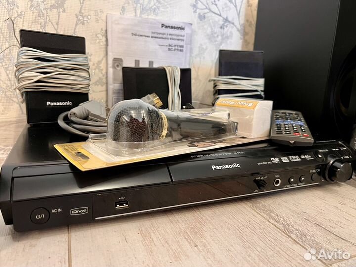 Panasonic sc-pt 160 Домашний кинотеатр DVD