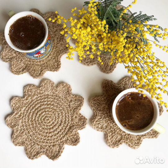 Салфетки под горячее (комплект)