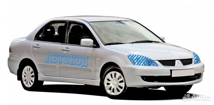 Новая фара Mitsubishi Lancer IX