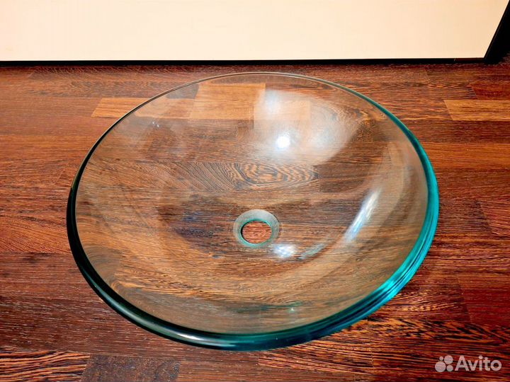 Раковина чаша из стекла