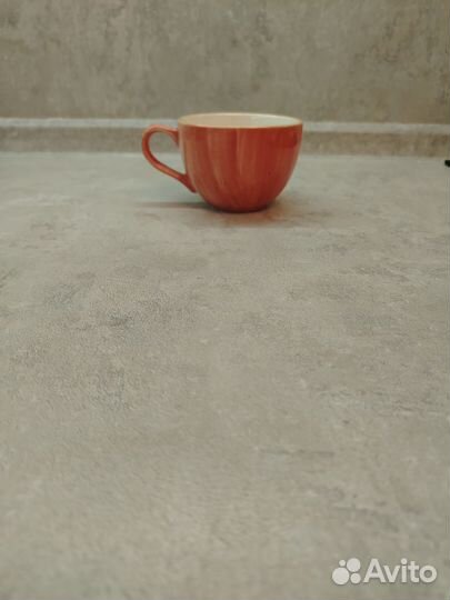 Чашка чайная 250 мл коралловая «Corone Natura»