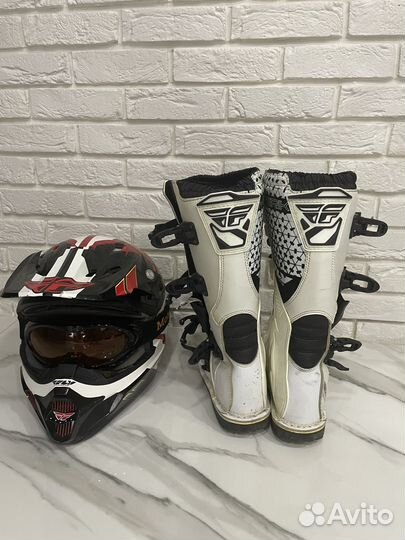 Мотоботы кроссовые бу 41