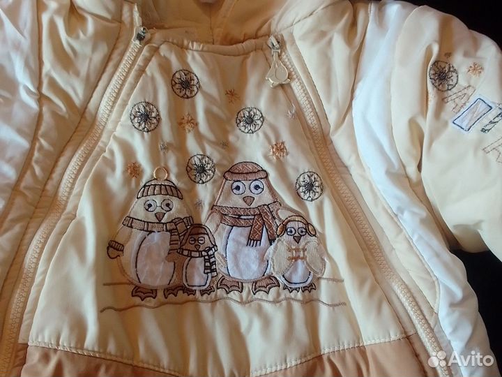 Весенний комбинезон 80