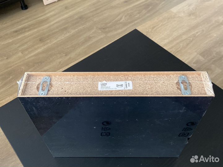 Полка IKEA Lack черная