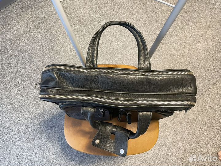 Сумка мужская натуральная кожа Frenzo