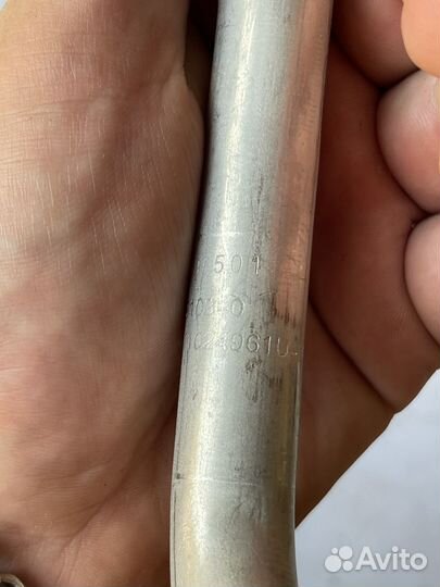 Трубки испарителя радиатора печки mercedes w213