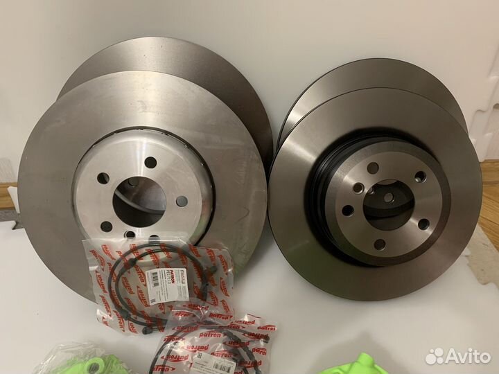 Тормоза brembo 6/4pot на х5(е70,f15) /х6(е71,f16)
