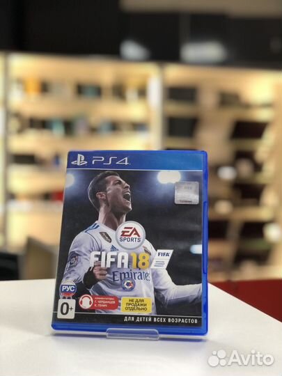 Fifa 18 PS4 диск