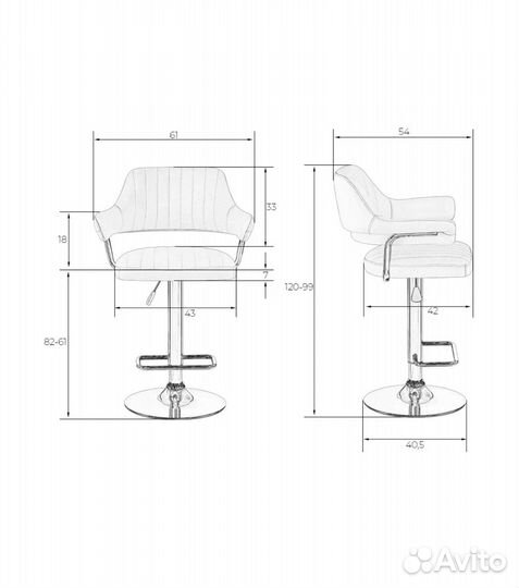 Стул барный