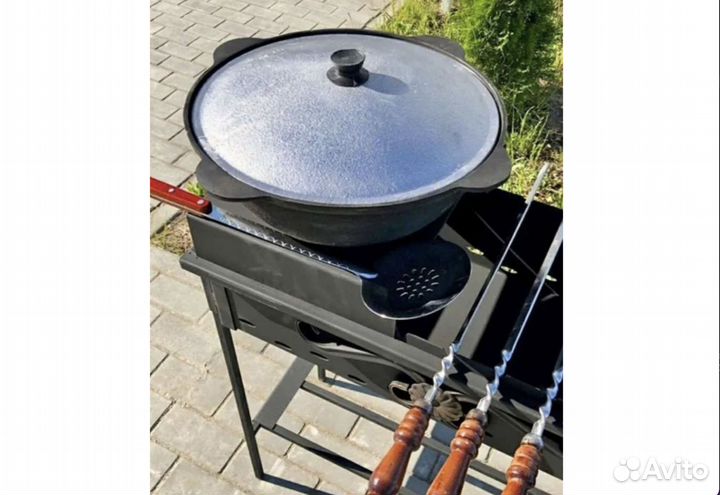 Мангал плюс кочерга и совок / в наличии