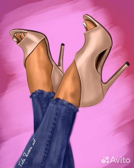 Цифровой арт и иллюстрация/портреты