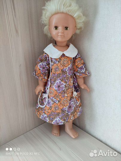 Кукла Женя Днепропетровск гдр времен СССР большая