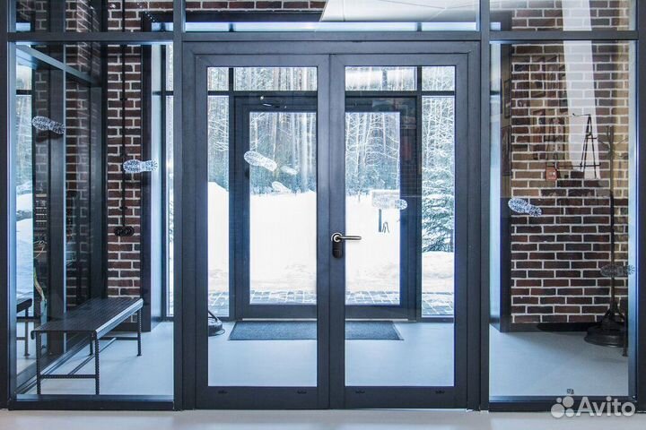 Входная группа из алюминия