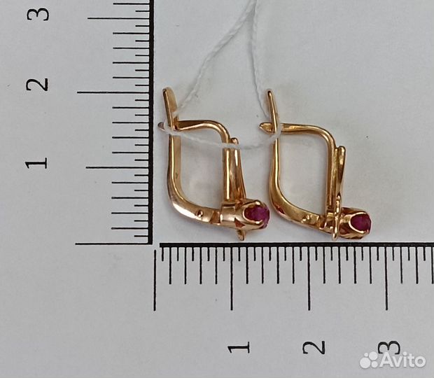 Золотые серьги (22680)