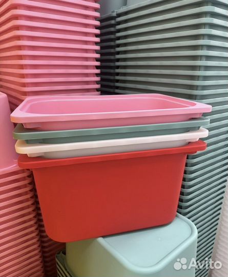 Контейнеры Труфаст большие 42*30*23 икеа IKEA