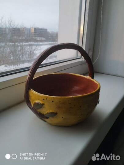 Керамика. Конфетница