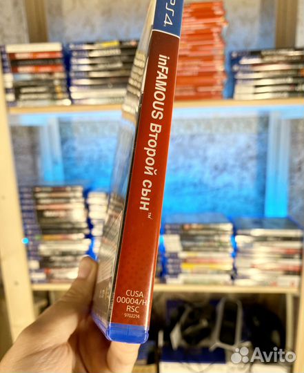 Второй Сын PS4 русская озвучка