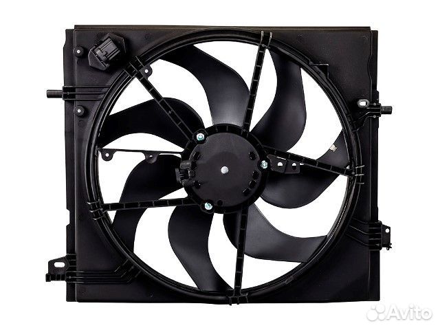 Диффузор радиатора охлаждения Nissan Qashqai