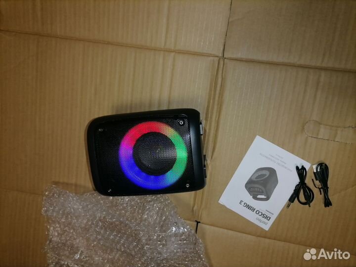 Колонка Perfeo disco ring 3 новая