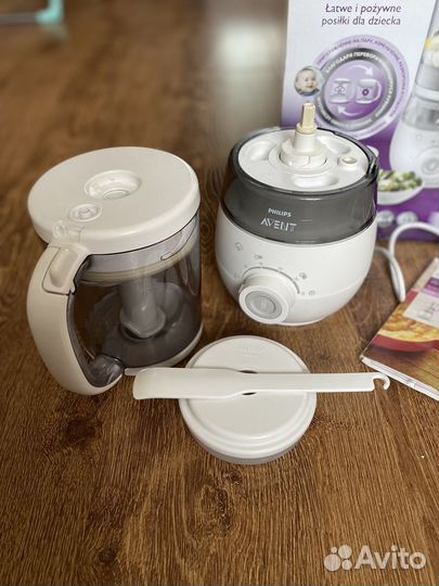 Пароварка блендер avent