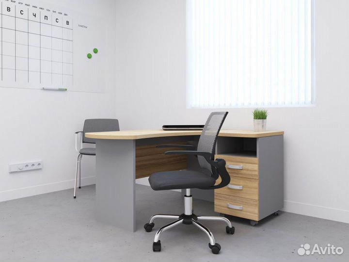Рабочее место 140x74x120, арт. 7#78927