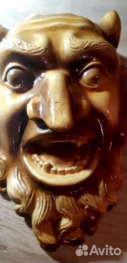 Демон (подвеска на стену из керамики