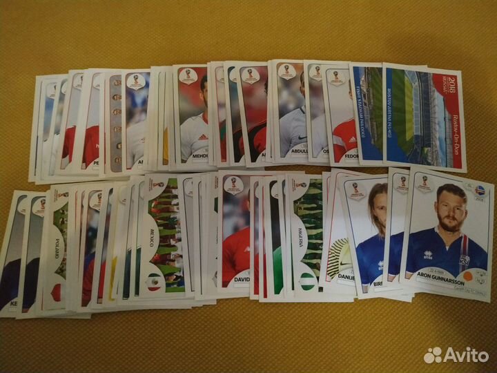 Наклейки Panini World Cup 2018