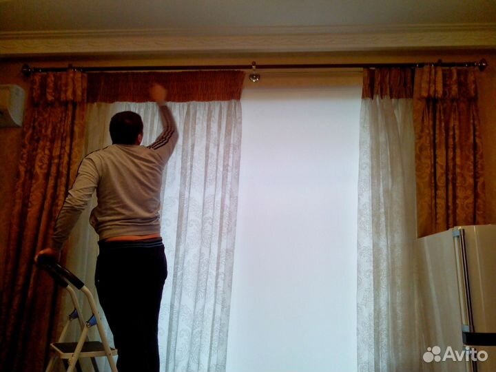 Жалюзи рулонные с защитой от уфл