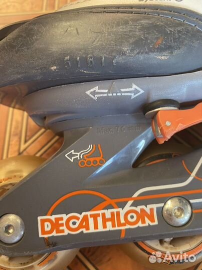 Ролики раздвижные 36-38