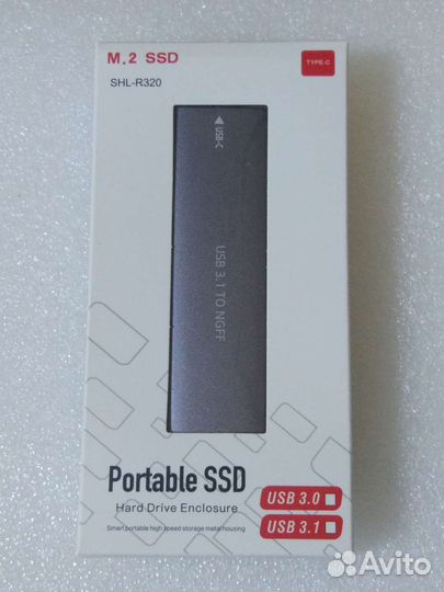 Переходник с SSD M.2 Ngff SATA Nvme на USB3.1