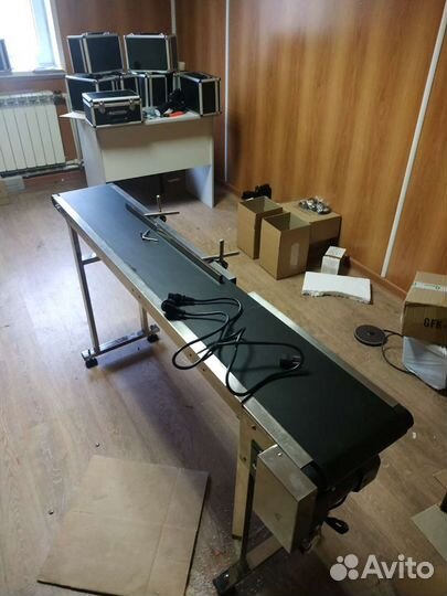 Конвейерная транспортная линия горизонтальная