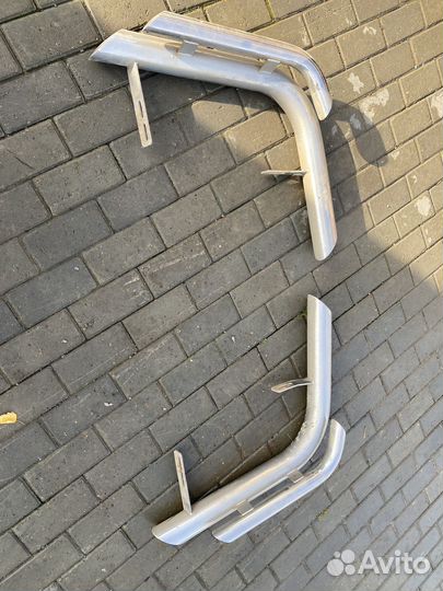 Дуги заднего бампера toyota land cruiser 200