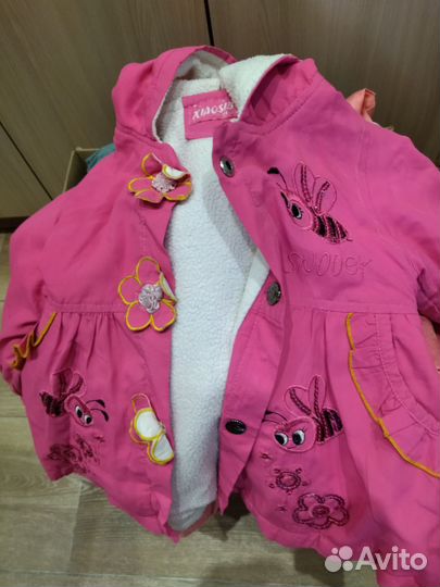 Одежда для девочки коробками на 2и 3года