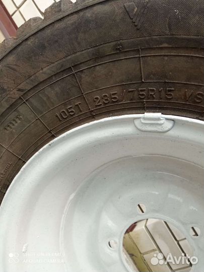 2 шины voltyre (Волтайр) на УАЗ 235/75/R15